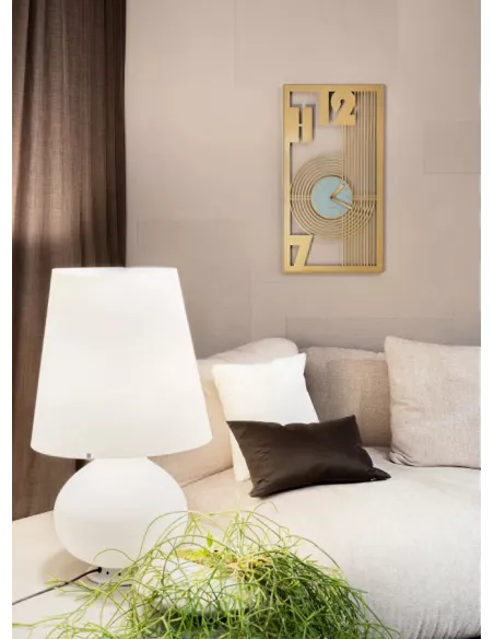 Orologio Gropius Oro Laccato e Verde Marino