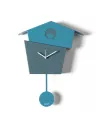 Orologio da Parete a Pendolo Picchiarello Blu Oltremare e Petrolio