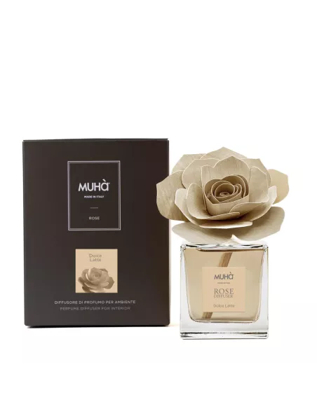 Profumatore D'ambiente Rosa Diffuser Dolce Latte 100 Ml