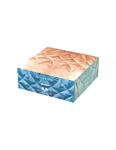 Portatovaglioli Orizzontale Vanity Blu Denim