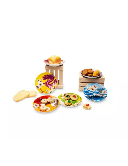 Set 6 Piattini Aperitivo / dolce Fuji Excélsa