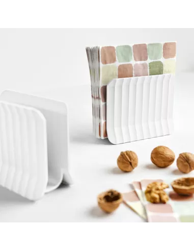 Portatovaglioli Arca Colore Artic White