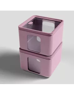 Contenitore Ermetico XS Peek Box Malva 2