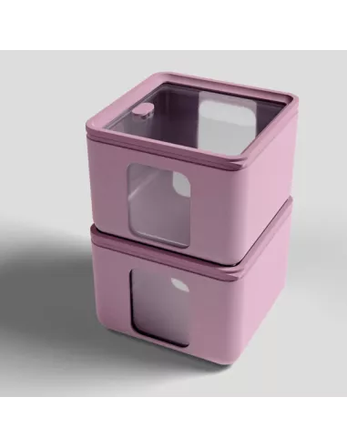 Contenitore Ermetico XS Peek Box Malva
