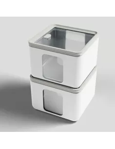 Contenitore Ermetico S Peek Box Artic White 2