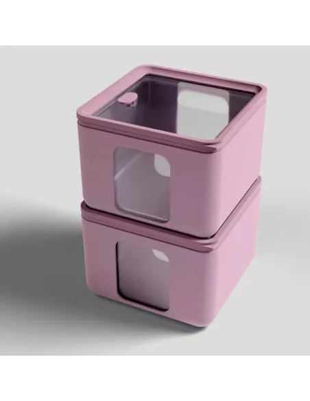 Contenitore Ermetico S Peek Box Malva
