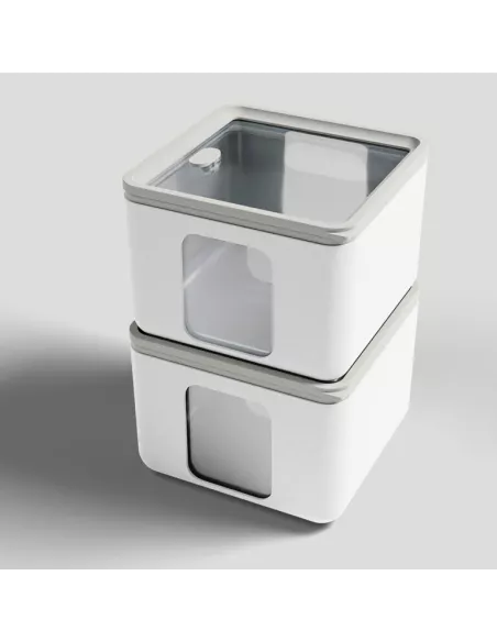 Contenitore Ermetico M Peek Box Artic White