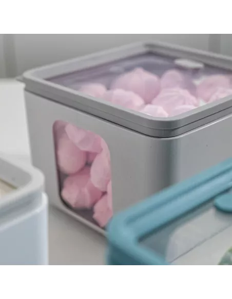 Contenitore Ermetico M Peek Box Azzurro