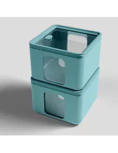 Contenitore Ermetico M Peek Box Verde 2