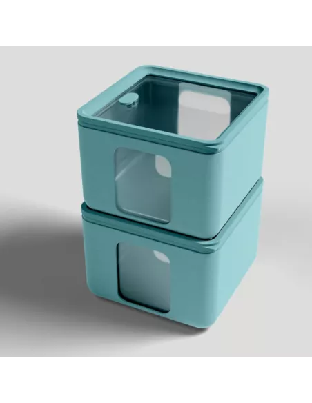Contenitore Ermetico M Peek Box Verde