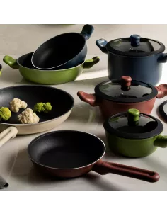 Padella Cm 20 Cook&Color Brick Red 2