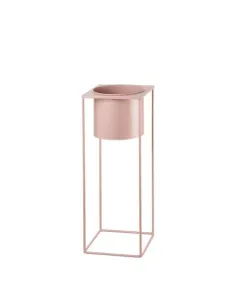 Cache-pot Medio in Metallo Rosa - L'oca Nera