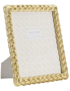 Portafoto Rope Colore Oro 25x2x30 (misura interna 20x25)