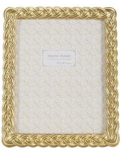 Portafoto Rope Colore Oro 25x2x30 (misura interna 20x25) 2