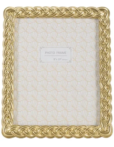 Portafoto Rope Colore Oro 25x2x30 (misura interna 20x25)