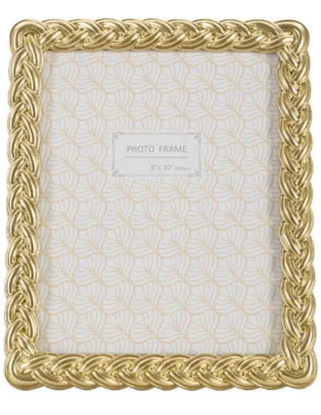 Portafoto Rope Colore Oro 25x2x30 (misura interna 20x25)
