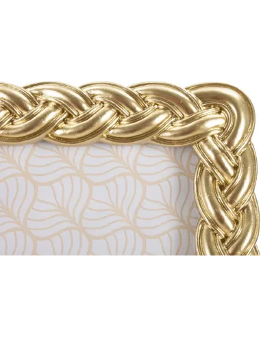 Portafoto Rope Colore Oro 19x2x24.5 (misura interna 15x20)