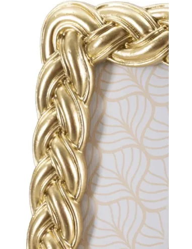 Portafoto Rope Colore Oro 19x2x24.5 (misura interna 15x20)
