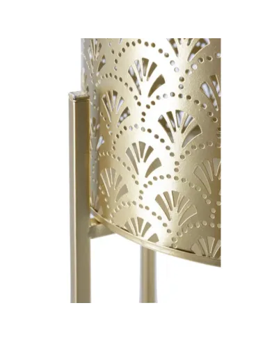 Porta Vaso Glowy Stand Oro Grande 22x53cm - 1 Pz Mauro Ferretti