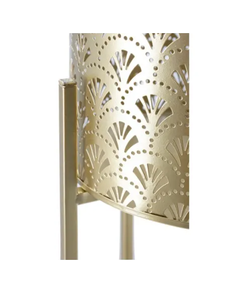 Porta Vaso Glowy Stand Oro Grande 22x53cm - 1 Pz Mauro Ferretti