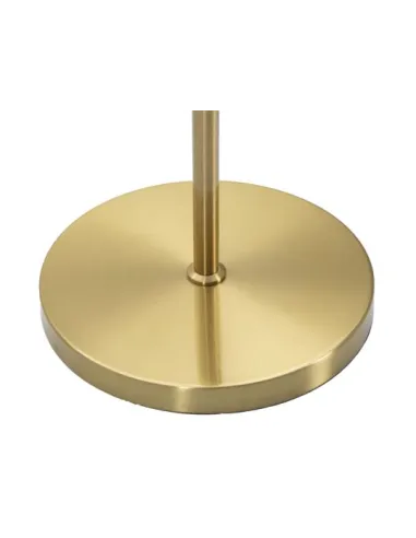 Lampada da Terra Glamy Colore Oro 4 Luci in Metallo e Vetro Satinato cm 25x165 Mauro Ferretti
