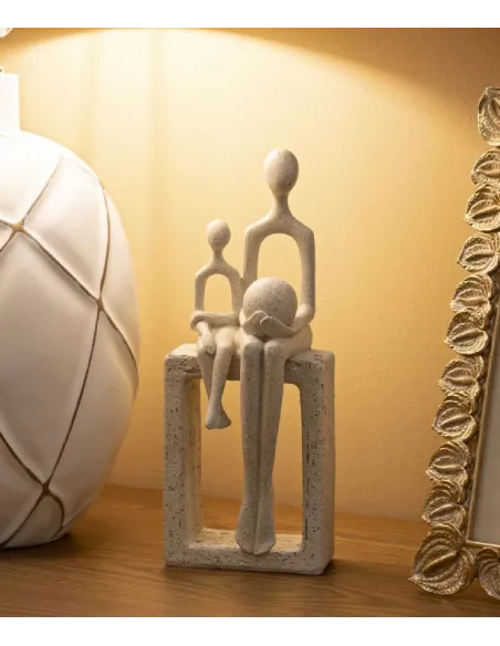 Statuetta Maternità Stons cm 10x7.5x26 Mauro Ferretti