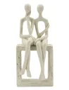 Statuetta Coppia Stons cm 11.5x9x25 Mauro Ferretti