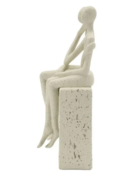 Statuetta Coppia Stons cm 11.5x9x25 Mauro Ferretti