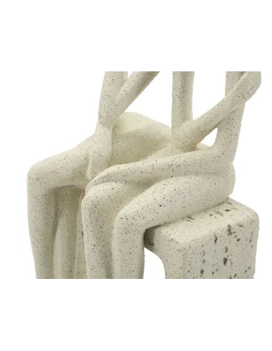 Statuetta Coppia Stons cm 11.5x9x25 Mauro Ferretti