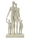 Statuetta Famiglia Stons cm 16x8x30.5 Mauro Ferretti