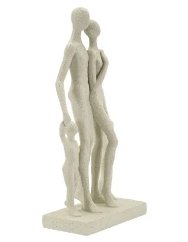 Statuetta Famiglia Stons cm 16x8x30.5 Mauro Ferretti