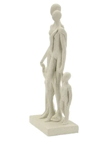 Statuetta Famiglia Stons cm 16x8x30.5 Mauro Ferretti