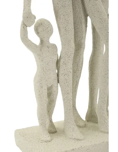 Statuetta Famiglia Stons cm 16x8x30.5 Mauro Ferretti