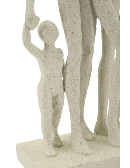 Statuetta Famiglia Stons cm 16x8x30.5 Mauro Ferretti