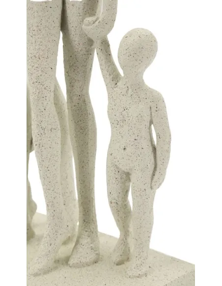 Statuetta Famiglia Stons cm 16x8x30.5 Mauro Ferretti