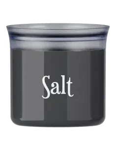 Barattolo Ovale Salvafreschezza Sale Grigio Scuro