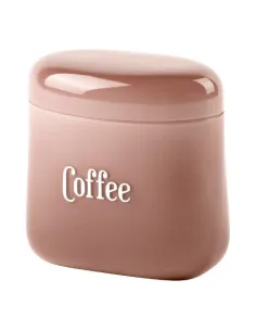 Barattolo Ovale Salvafreschezza Caffè Rosa