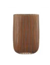 Vaso Alto in Vetro Color Ruggine - L'oca Nera