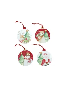 Decoration Racconti Sfera in Ceramica e Sughero Decori Assortiti - 1PZ