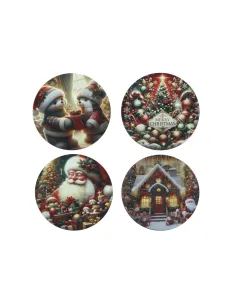 Sottopiatto Christmas Decori Assoriti in PP - 1 Pz