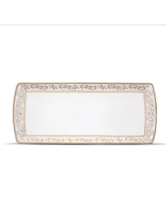 Vassoio in Porcellana Golden 30x15cm
