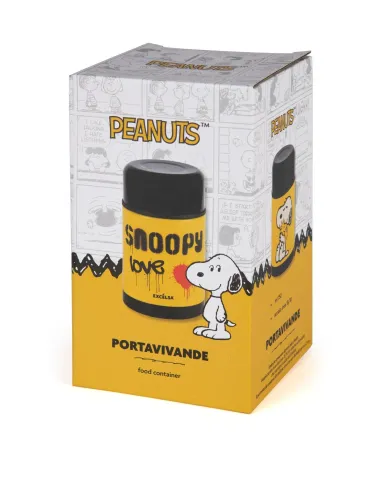 Portavivande Termico in Acciaio Peanuts snoopy