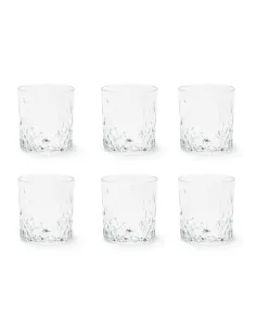 Set 6 Bicchieri Acqua in Vetro Varsavia 330ml