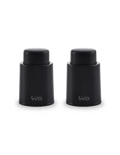 Set 2 Tappi Ermetici con Sistema Sottovuoto per Bottiglie di Vino - WD Lifestyle