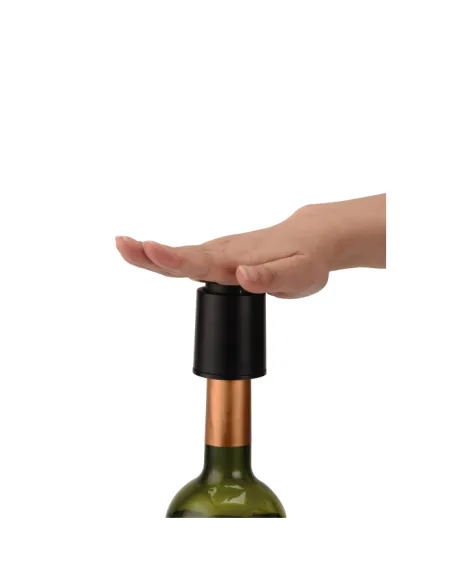 Set 2 Tappi Ermetici con Sistema Sottovuoto per Bottiglie di Vino - WD Lifestyle