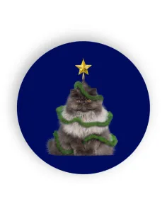 Sottopentola in Porcellana Decoro Gatto