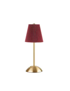 Romantica Atmosfera Lampada da Tavolo Usb Bordeaux - L'oca Nera