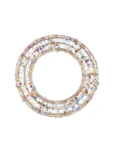 Scintille Magiche Ghirlanda Corona con 10 Led - L'oca Nera