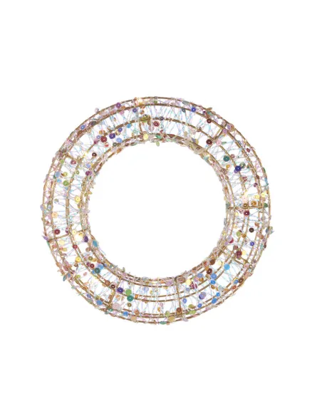 Scintille Magiche Ghirlanda Corona con 10 Led - L'oca Nera