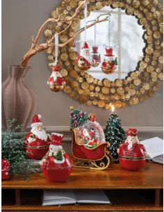 Jingle Red Decorazione da Appoggio Pupazzo di Neve - L'oca Nera 2